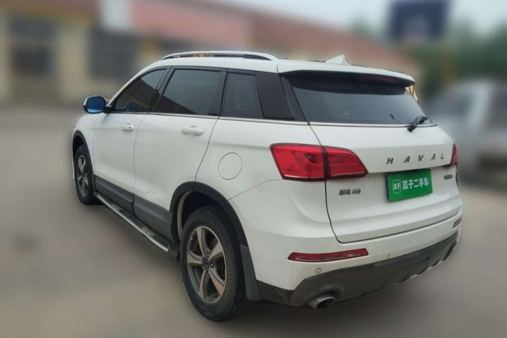 Used Haval H6 Coupe 2018 Blue Label 1.5T Automatic Two-Wheel Drive Luxury Model Rear Left 45 Deg