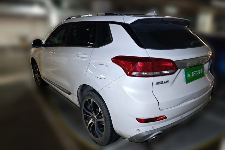 Used Haval H6 Coupe 2018 Red-Label 1.5T Automatic Two-Wheel Drive Ultra-Luxury Model Rear Left 45 Deg