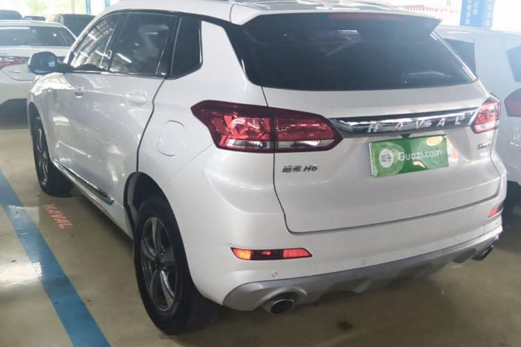 Used Haval H6 Coupe 2018 Red-Label 1.5T Automatic Two-Wheel Drive Luxury Model Rear Left 45 Deg