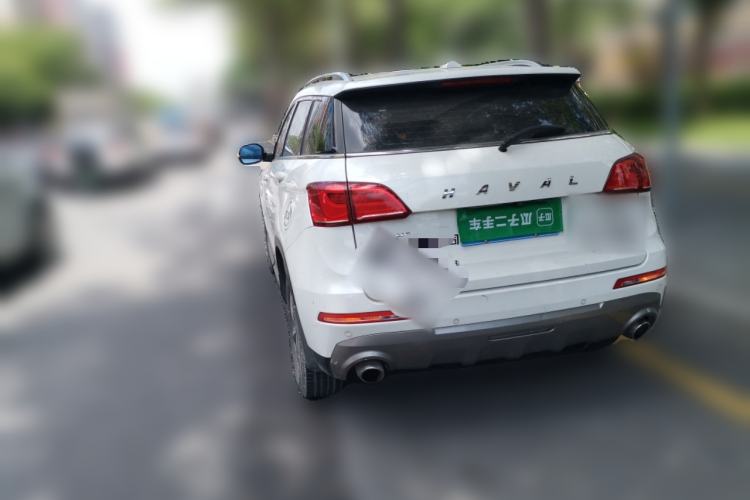 Used Haval H6 Coupe 2018 Blue Label 1.5T Automatic Two-Wheel Drive Luxury Model Rear Left 45 Deg