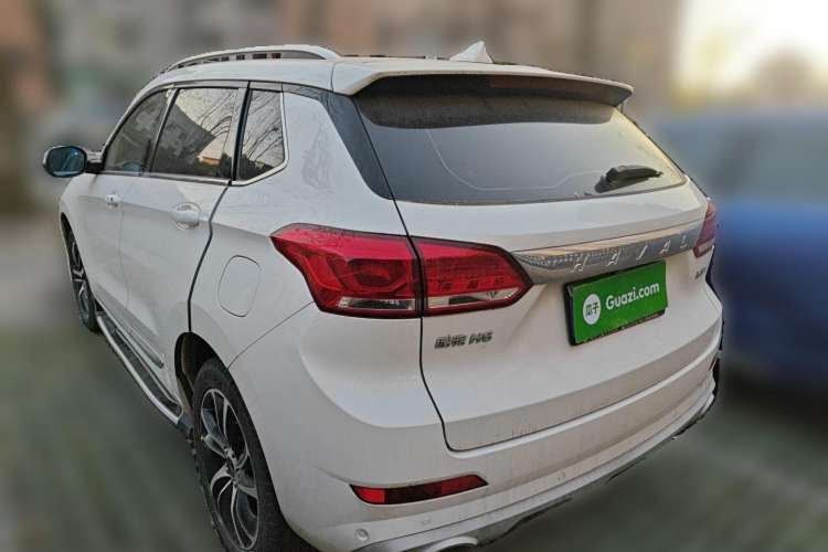 Used Haval H6 Coupe 2018 Red-Label 1.5T Automatic Two-Wheel Drive Ultra-Luxury Model Rear Left 45 Deg