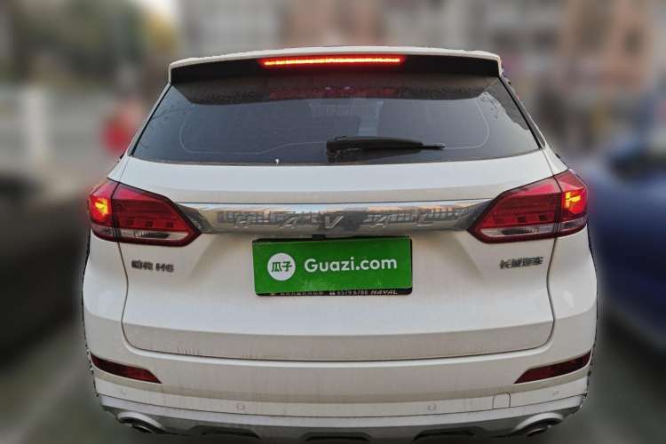 Used Haval H6 Coupe 2018 Red-Label 1.5T Automatic Two-Wheel Drive Ultra-Luxury Model Rear