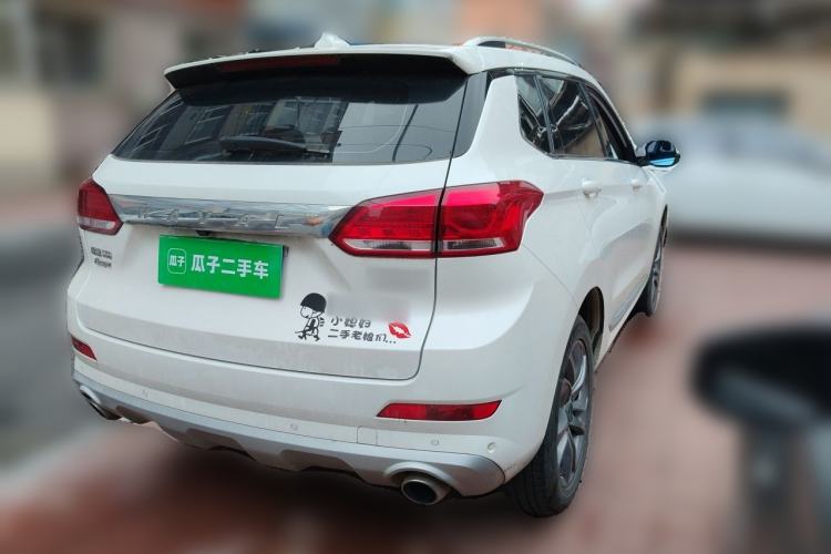 Used Haval H6 Coupe 2018 Red-Label 1.5T Automatic Two-Wheel Drive Ultra-Luxury Model Rear Right 45 Deg