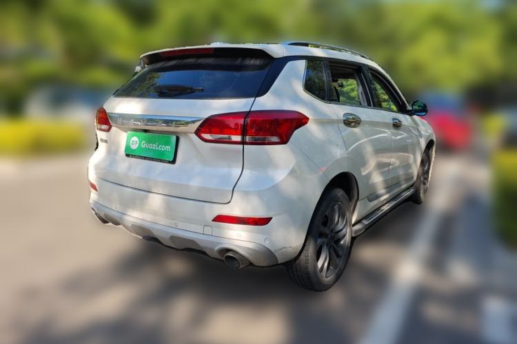 Used Haval H6 Coupe 2018 Red-Label 1.5T Automatic Two-Wheel Drive Ultra-Luxury Model Rear Right 45 Deg