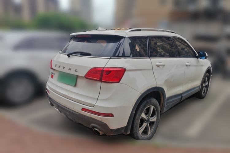 Used Haval H6 Coupe 2018 Blue Label 1.5T Automatic Two-Wheel Drive Luxury Model Rear Right 45 Deg
