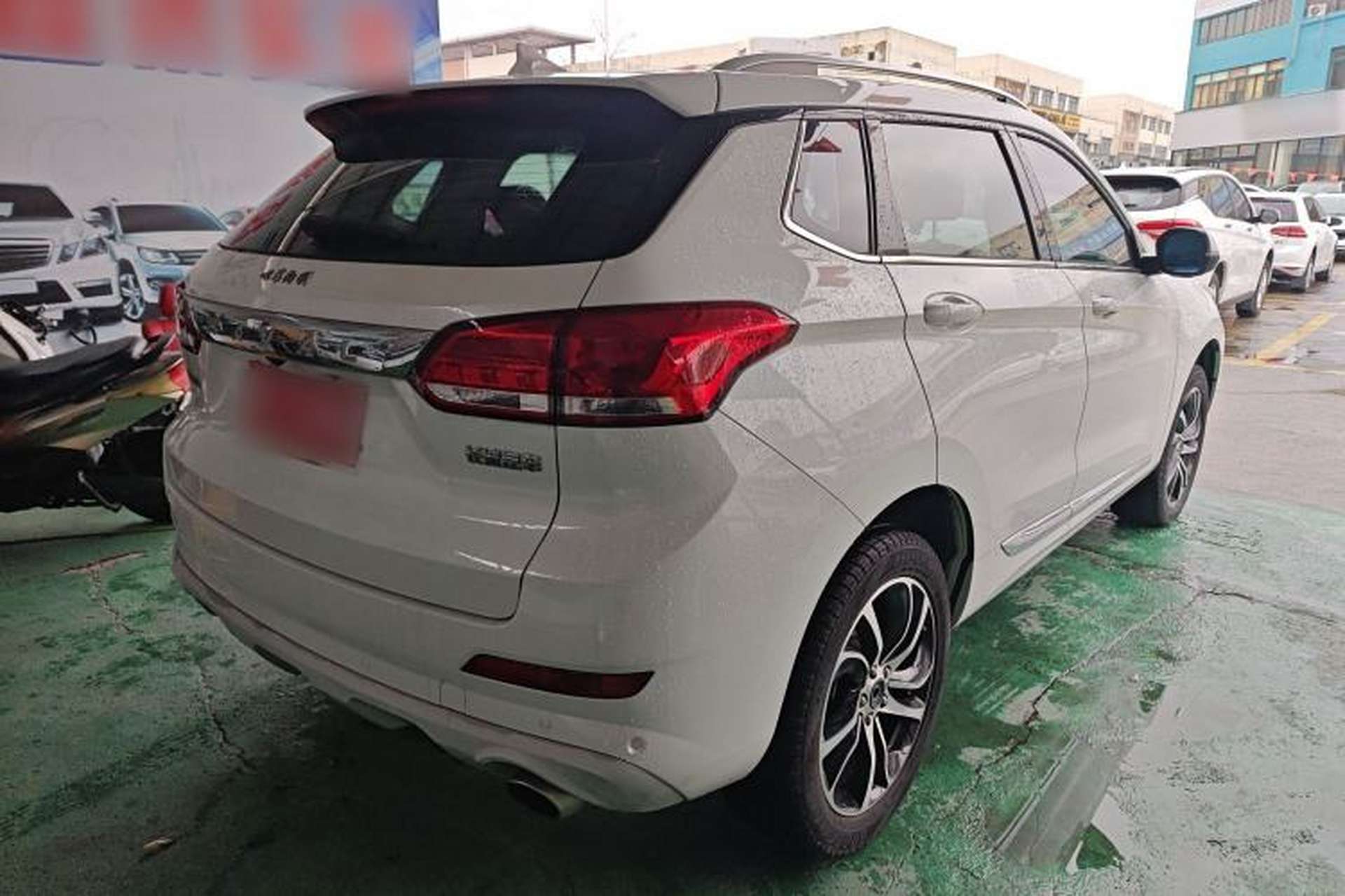 Used Haval H6 Coupe 2018 Red-Label 1.5T Automatic Two-Wheel Drive Ultra-Luxury Model Rear Right 45 Deg