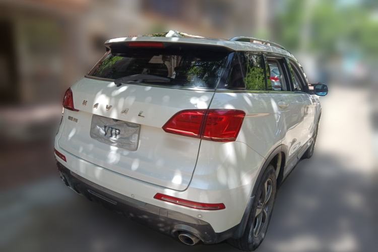 Used Haval H6 Coupe 2018 Blue Label 1.5T Automatic Two-Wheel Drive Luxury Model Rear Right 45 Deg