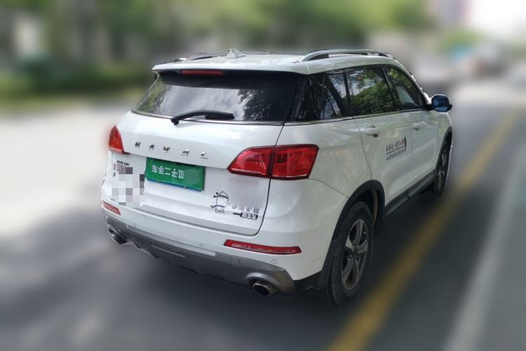 Used Haval H6 Coupe 2018 Blue Label 1.5T Automatic Two-Wheel Drive Luxury Model Rear Right 45 Deg