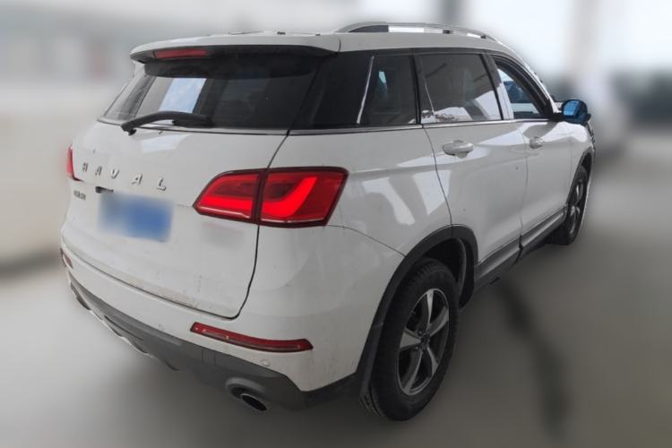 Used Haval H6 Coupe 2018 Blue Label 1.5T Automatic Two-Wheel Drive Luxury Model Rear Right 45 Deg