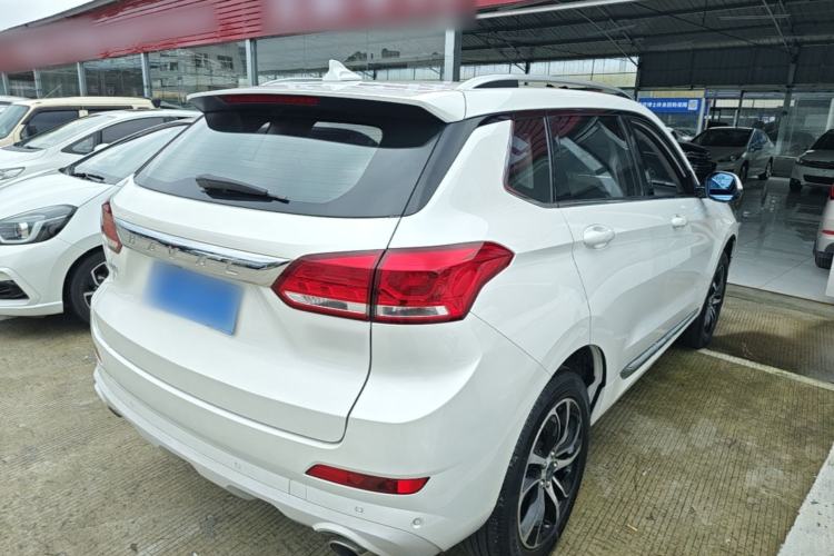 Used Haval H6 Coupe 2018 Red-Label 1.5T Automatic Two-Wheel Drive Ultra-Luxury Model Rear Right 45 Deg