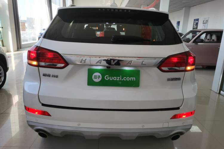 Used Haval H6 Coupe 2018 Red-Label 1.5T Automatic Two-Wheel Drive Ultra-Luxury Model Rear