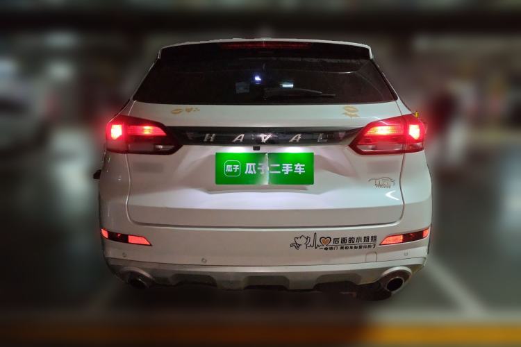 Used Haval H6 Coupe 2018 Red-Label 1.5T Automatic Two-Wheel Drive Ultra-Luxury Model Rear