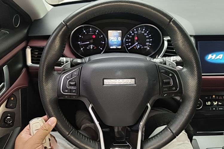 Used Haval H6 Coupe 2018 Red-Label 1.5T Automatic Two-Wheel Drive Ultra-Luxury Model Steering Wheel