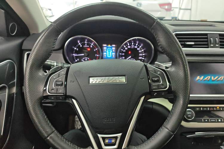 Used Haval H6 Coupe 2018 Blue Label 1.5T Automatic Two-Wheel Drive Luxury Model Steering Wheel