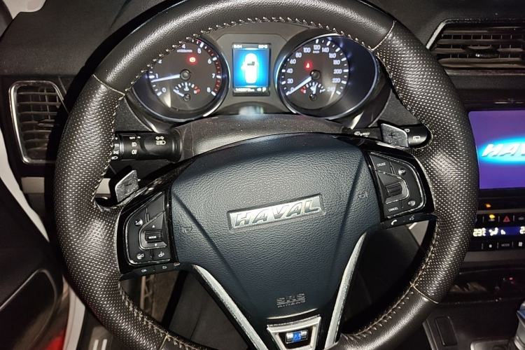 Used Haval H6 Coupe 2018 Blue Label 1.5T Automatic Two-Wheel Drive Ultra-Luxury Model Steering Wheel