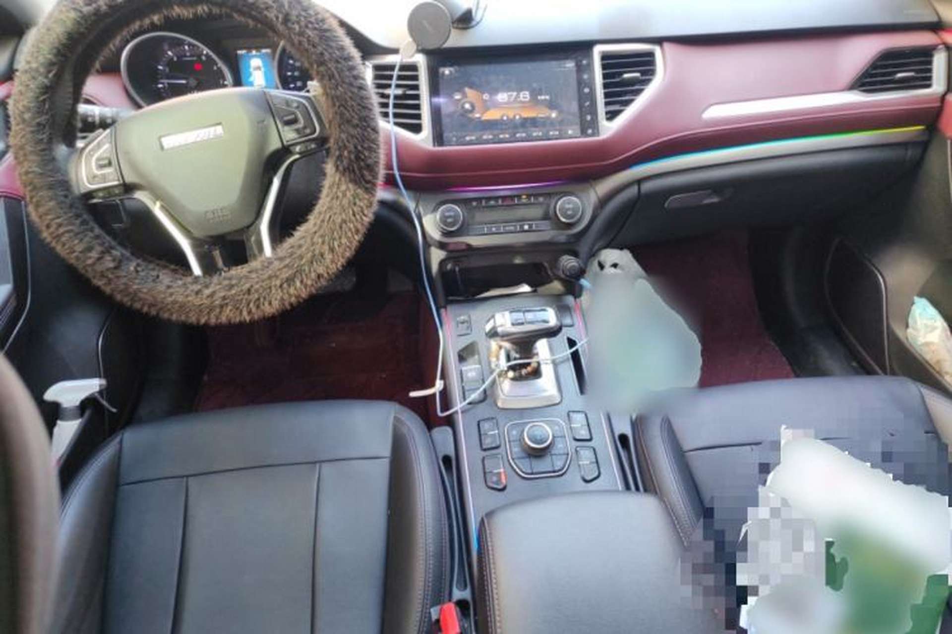 Used Haval H6 Coupe 2019 1.5T Automatic Two-Wheel Drive Luxury Smart Connectivity Version China VI Standard Center Console