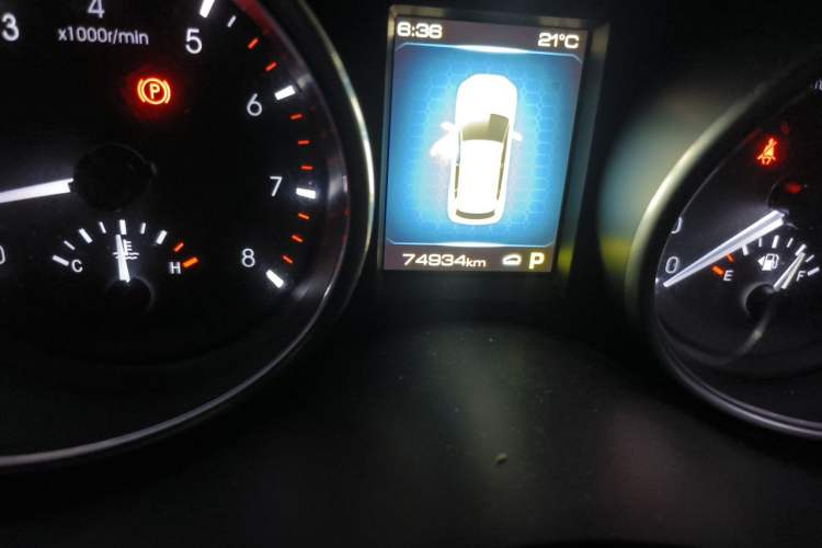 Used Haval H6 Coupe 2019 1.5T Automatic Two-Wheel Drive Ultra-Luxury Smart Connectivity Version China V Emission Standard Odometer Close Up
