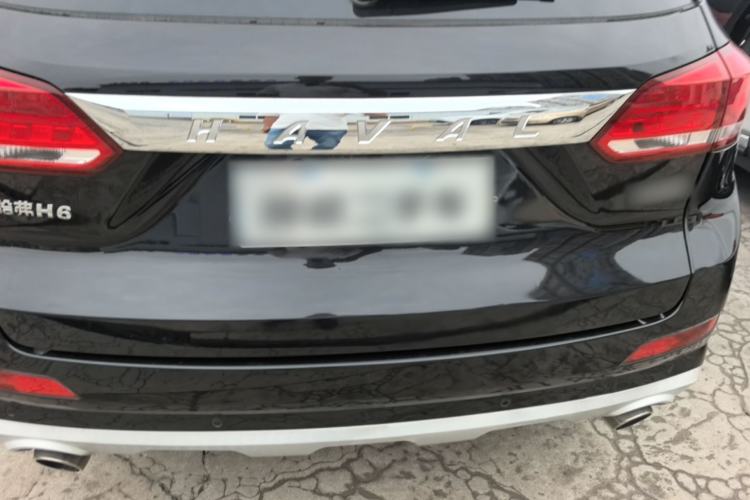 Used Haval H6 Coupe 2019 1.5T Automatic Two-Wheel Drive Luxury Smart Connectivity Version China VI Standard Rear