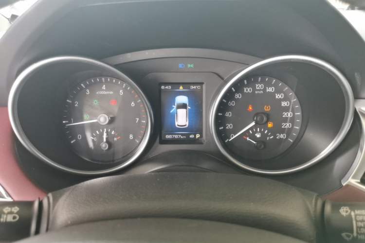 Used Haval H6 Coupe 2019 1.5T Automatic Two-Wheel Drive Elite Version China VI Standard Instrument Cluster