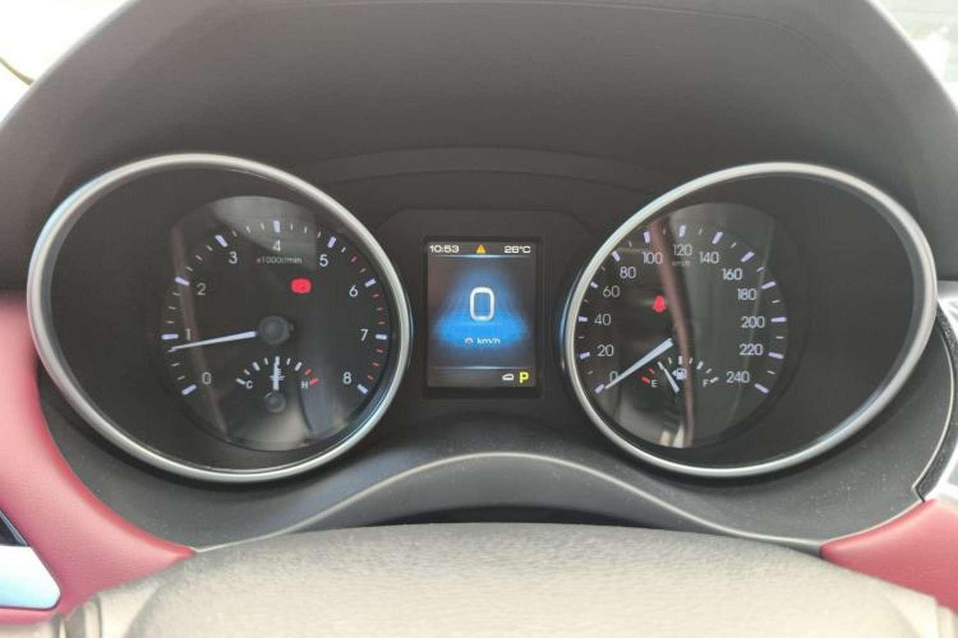 Used Haval H6 Coupe 2019 1.5T Automatic Two-Wheel Drive Luxury Smart Connectivity Version China V Standard Instrument Cluster