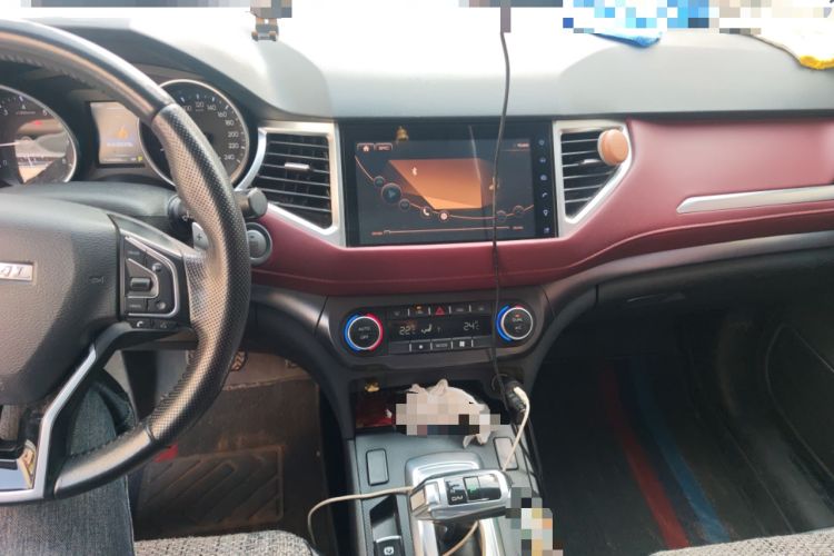 Used Haval H6 Coupe 2019 1.5T Automatic Two-Wheel Drive Luxury Smart Connectivity Version China VI Standard Audio And AC Panel