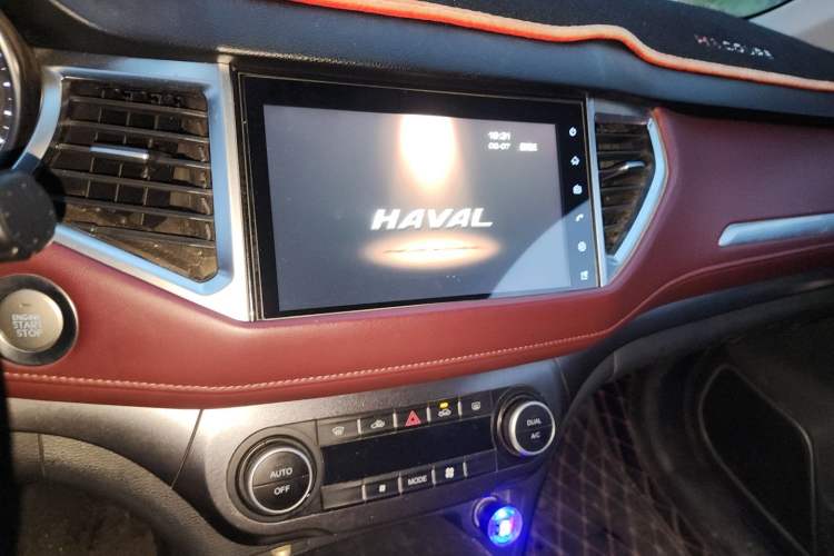 Used Haval H6 Coupe 2019 1.5T Automatic Two-Wheel Drive Elite Version China VI Standard Audio And AC Panel
