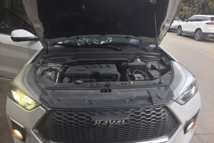 Used Haval H6 Coupe 2019 1.5T Automatic Two-Wheel Drive Luxury Smart Connectivity Version China V Standard Engine Bay