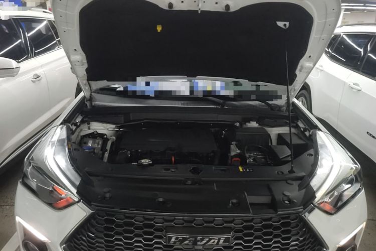 Used Haval H6 Coupe 2019 1.5T Automatic Two-Wheel Drive Luxury Smart Connectivity Version China V Standard Engine Bay