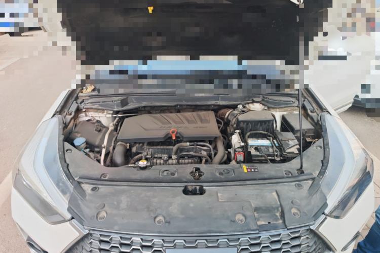 Used Haval H6 Coupe 2019 1.5T Automatic Two-Wheel Drive Luxury Smart Connectivity Version China VI Standard Engine Bay