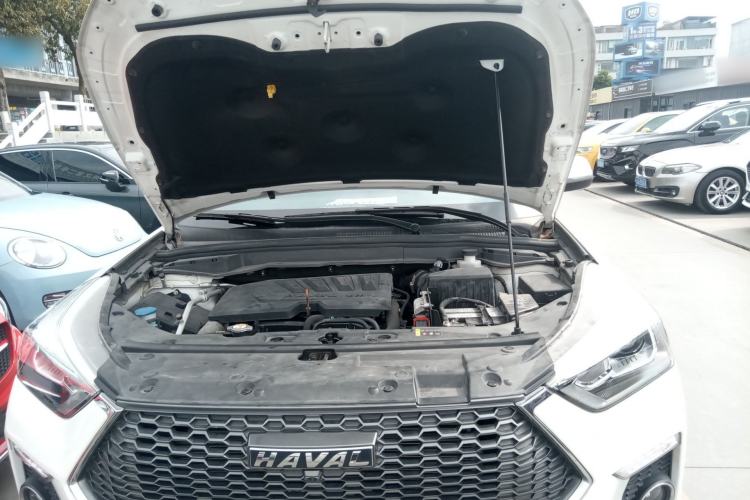 Used Haval H6 Coupe 2019 1.5T Automatic Two-Wheel Drive Luxury Smart Connectivity Version China VI Standard Engine Bay