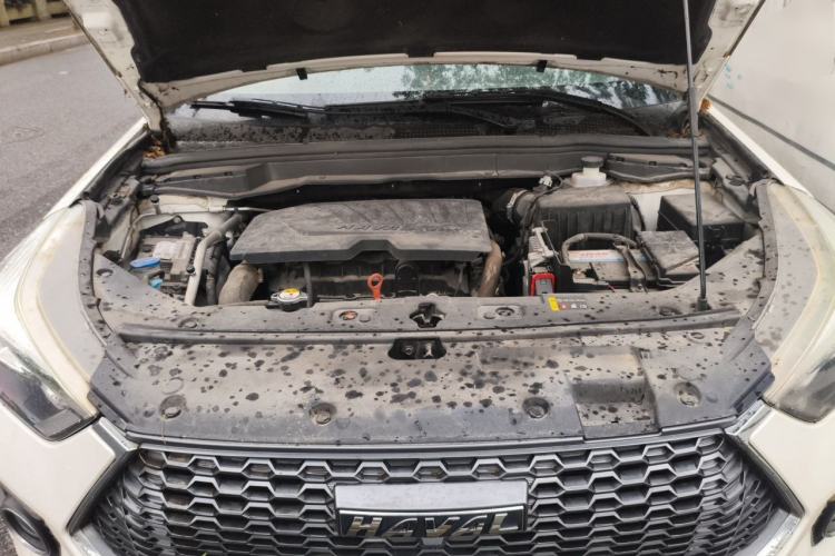 Used Haval H6 Coupe 2019 1.5T Automatic Two-Wheel Drive Luxury Smart Connectivity Version China V Standard Engine Bay