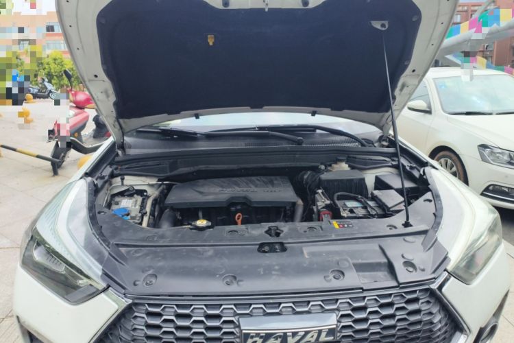 Used Haval H6 Coupe 2019 1.5T Automatic Two-Wheel Drive Luxury Smart Connectivity Version China V Standard Engine Bay