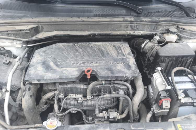 Used Haval H6 Coupe 2019 1.5T Automatic Two-Wheel Drive Elite Version China VI Standard Engine Bay