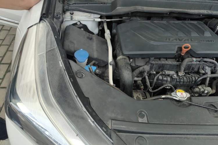 Used Haval H6 Coupe 2019 1.5T Automatic Two-Wheel Drive Elite Version China VI Standard Engine Bay Right