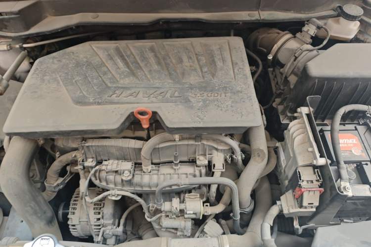 Used Haval H6 Coupe 2019 1.5T Automatic Two-Wheel Drive Elite Version China VI Standard Engine Bay