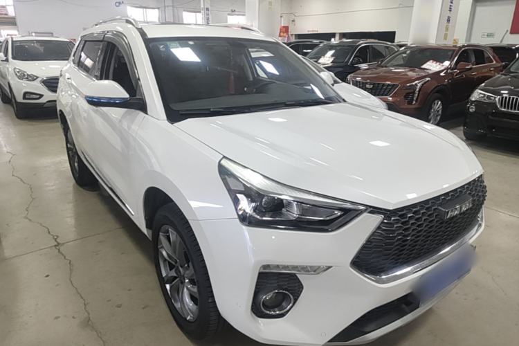 Used Haval H6 Coupe 2019 1.5T Automatic Two-Wheel Drive Ultra-Luxury Smart Connectivity Model China VI Standard Front Right 45 Deg