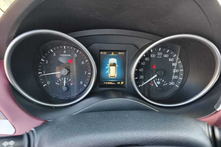 Used Haval H6 Coupe 2019 1.5T Automatic Two-Wheel Drive Elite Version China VI Standard Instrument Cluster
