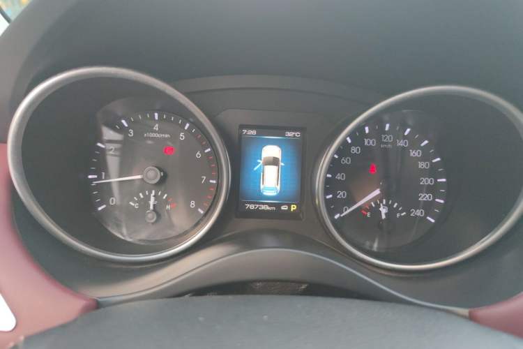 Used Haval H6 Coupe 2019 1.5T Automatic Two-Wheel Drive Elite Version China V Standard Instrument Cluster