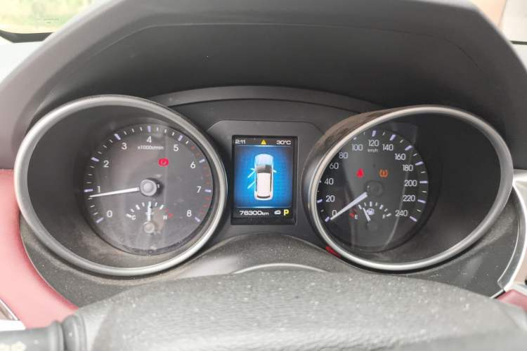 Used Haval H6 Coupe 2019 1.5T Automatic Two-Wheel Drive Luxury Smart Connectivity Version China VI Standard Instrument Cluster