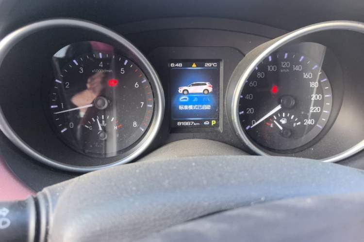 Used Haval H6 Coupe 2019 1.5T Automatic Two-Wheel Drive Luxury Smart Connectivity Version China V Standard Odometer Close Up