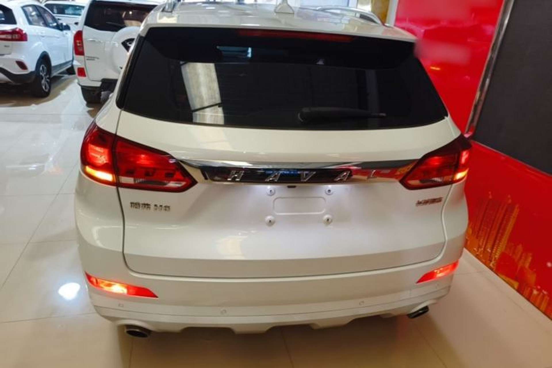 Used Haval H6 Coupe 2019 1.5T Automatic Two-Wheel Drive Luxury Smart Connectivity Version China VI Standard Rear