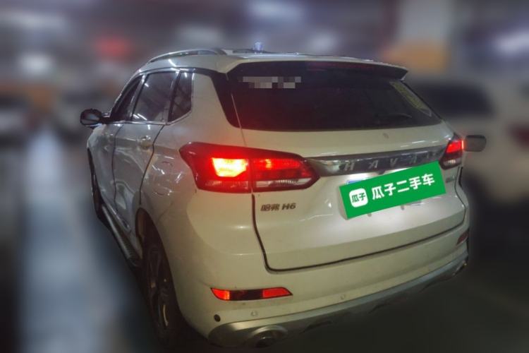 Used Haval H6 Coupe 2019 1.5T Automatic Two-Wheel Drive Luxury Smart Connectivity Version China V Standard Rear Left 45 Deg