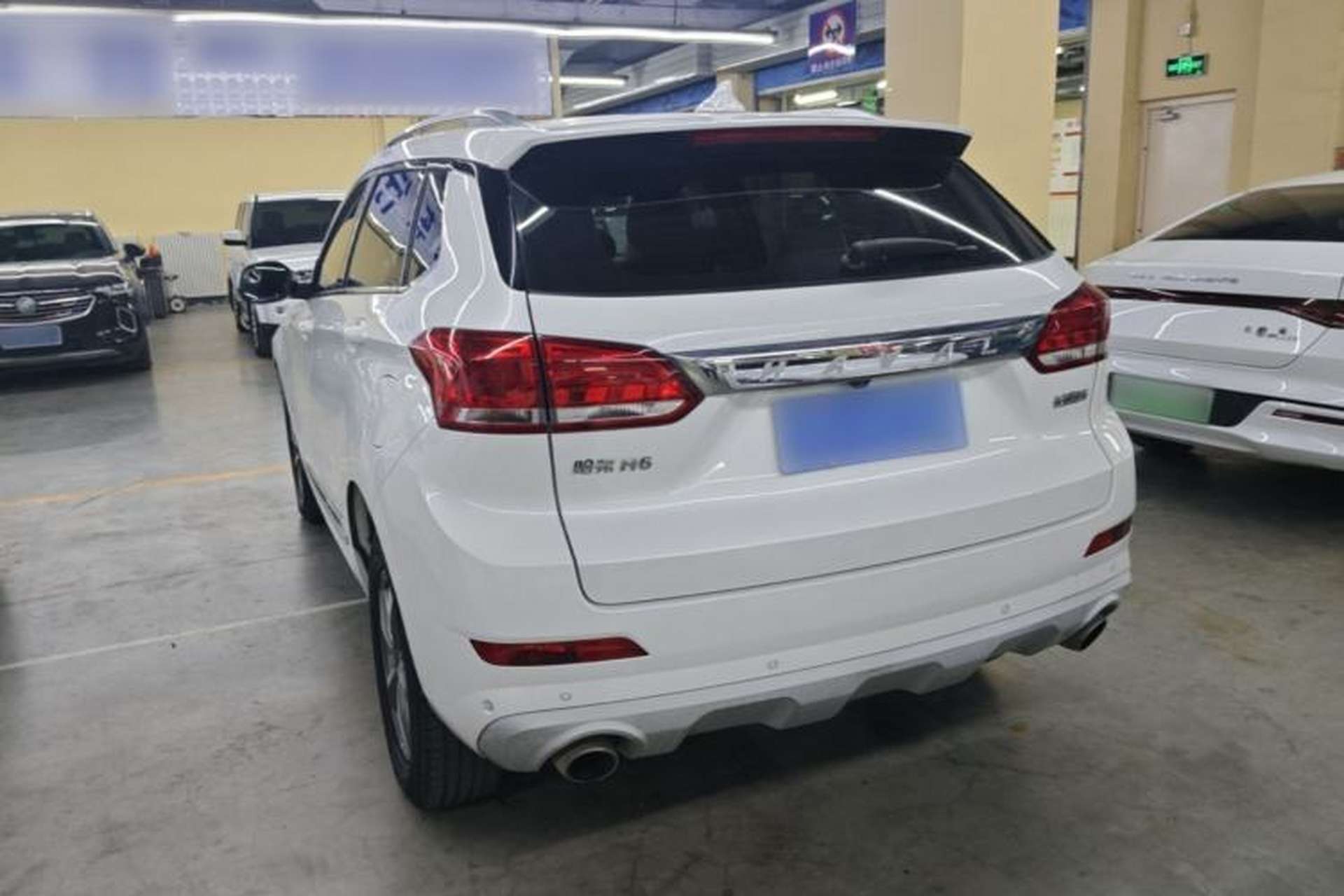 Used Haval H6 Coupe 2019 1.5T Automatic Two-Wheel Drive Luxury Smart Connectivity Version China VI Standard Rear Left 45 Deg