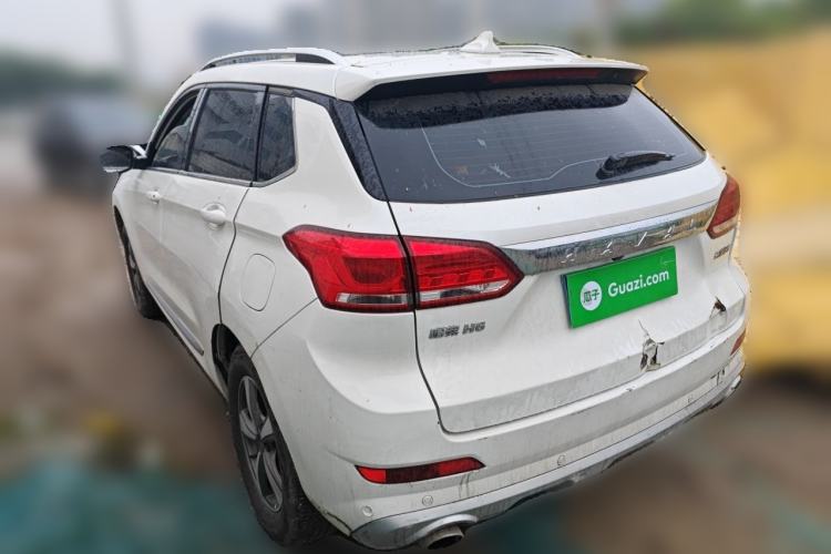 Used Haval H6 Coupe 2019 1.5T Automatic Two-Wheel Drive Luxury Smart Connectivity Version China V Standard Rear Left 45 Deg