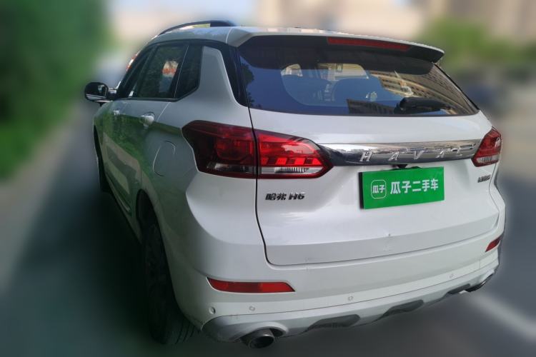 Used Haval H6 Coupe 2019 1.5T Automatic Two-Wheel Drive Ultra-Luxury Smart Connectivity Model China VI Standard Rear Left 45 Deg