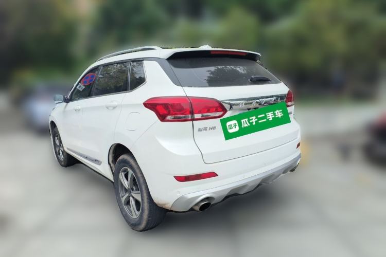 Used Haval H6 Coupe 2019 1.5T Automatic Two-Wheel Drive Luxury Smart Connectivity Version China V Standard Rear Left 45 Deg