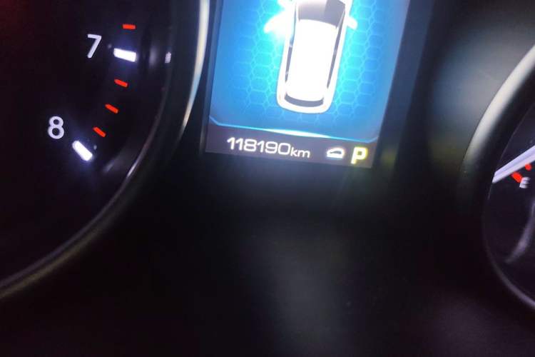 Used Haval H6 Coupe 2020 Smart Connect Version 1.5T Automatic Two-Wheel Drive Elite Model Odometer Close Up