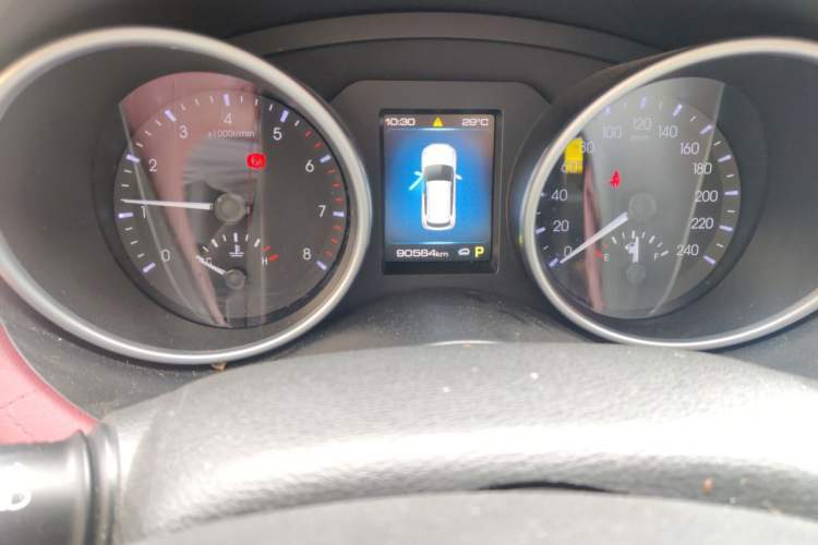 Used Haval H6 Coupe 2020 Smart Connect Version 1.5T Automatic Two-Wheel Drive Elite Model Odometer Close Up
