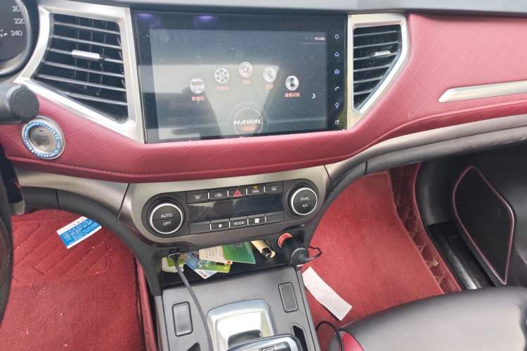 Used Haval H6 Coupe 2020 SmartConnect Edition 1.5T Automatic Two-Wheel Drive Luxury SmartConnect Model Audio And AC Panel