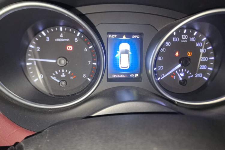 Used Haval H6 Coupe 2020 Smart Connect Version 1.5T Automatic Two-Wheel Drive Elite Model Odometer Close Up